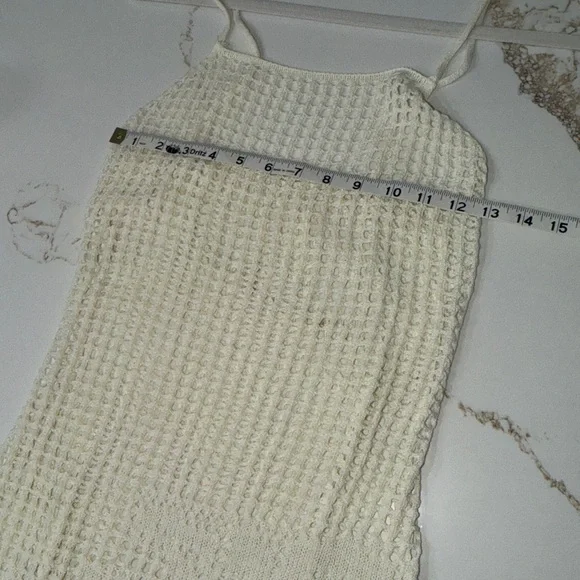 Tiger Mist Ivory Crochet Dress | M - Picture 5 of 7